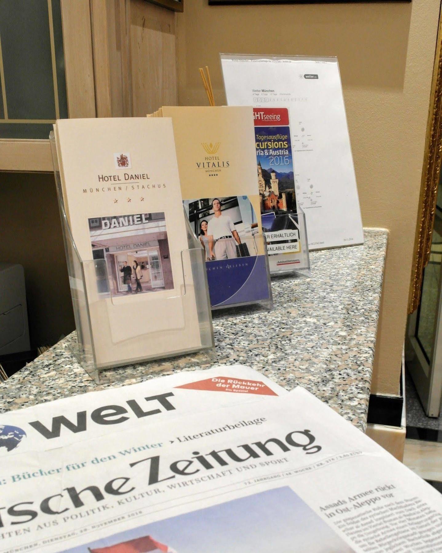 Hotel Daniel Munchen Bagian luar foto